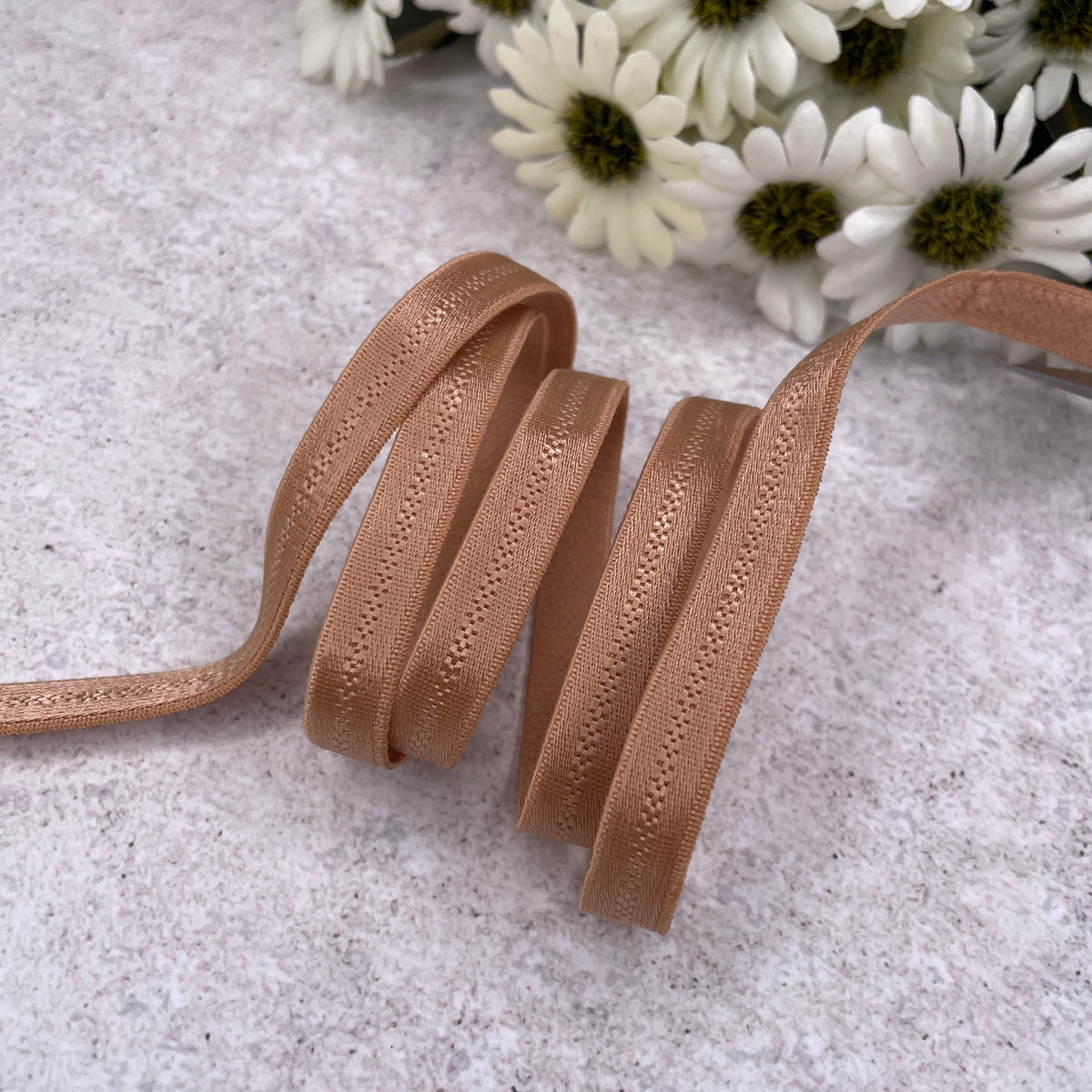 Strap elastic ~ 10mm Old Gold