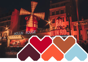Colour Inspiration October ~ 'Moulin Rouge'