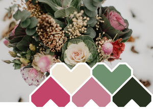 Colour Inspiration - April & May - Raindrops on Roses