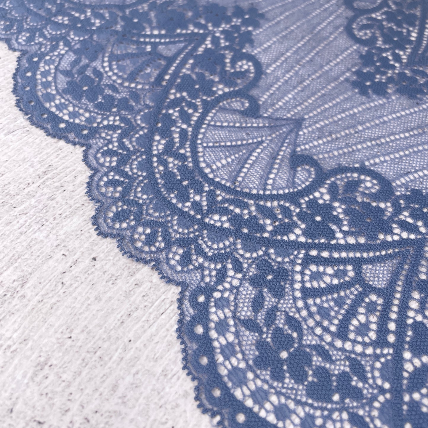 Stretch Lace ~ Cornflower