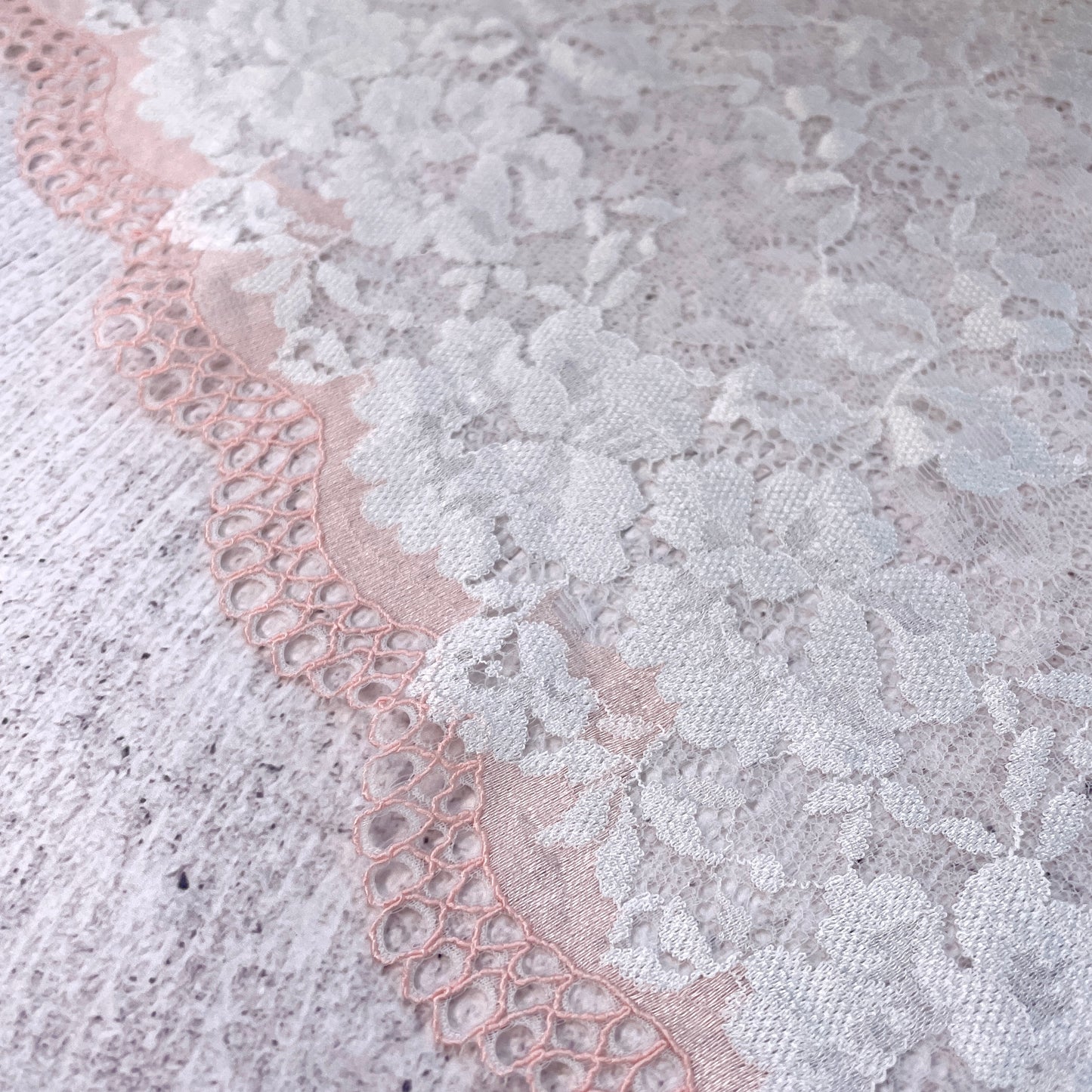 Stretch Lace ~ Sugar Petal