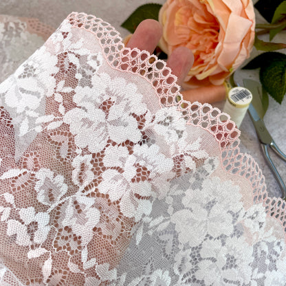Stretch Lace ~ Sugar Petal