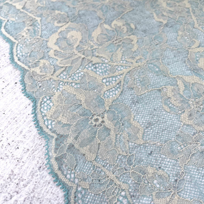 Stretch Lace ~ Duck Egg