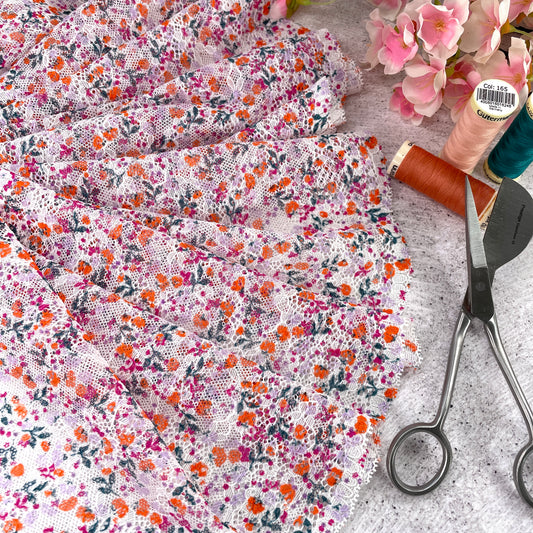 Stretch Lace ~ Petite Floral