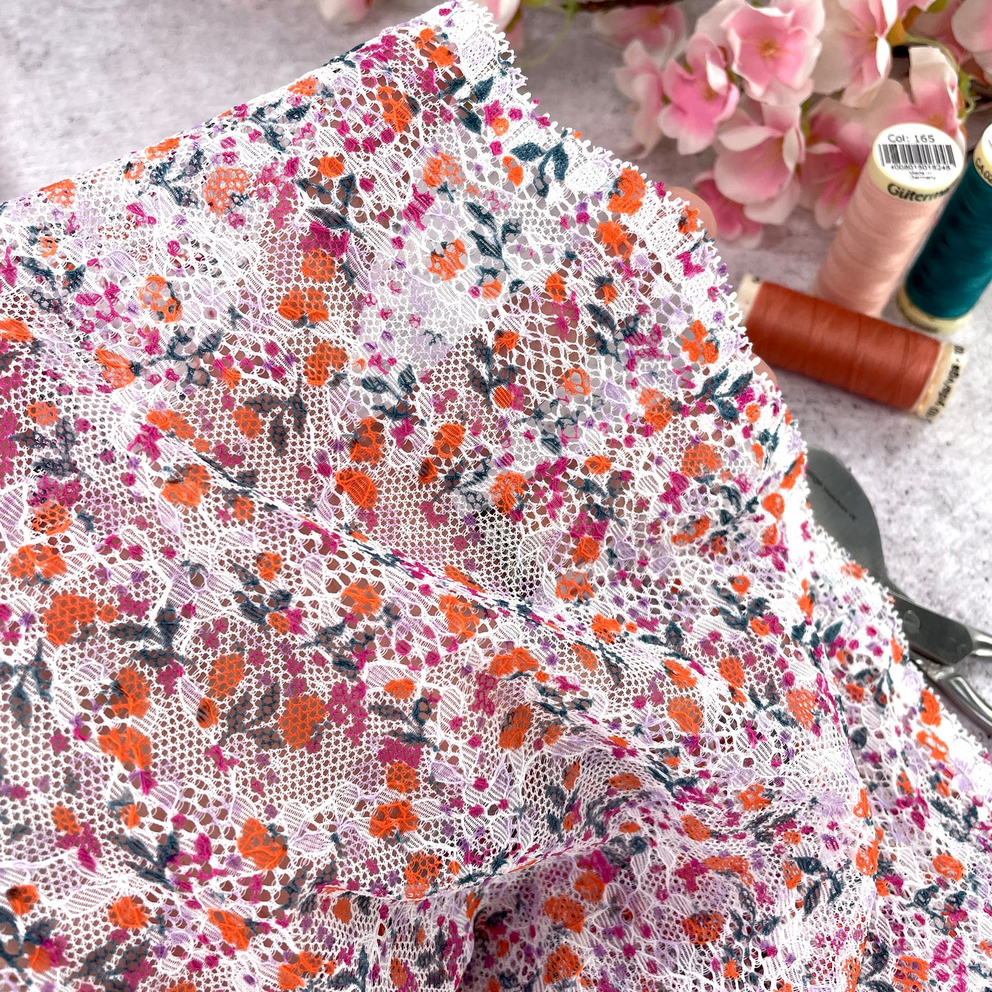 Stretch Lace ~ Petite Floral