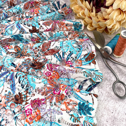 Stretch Lace ~ Tropical