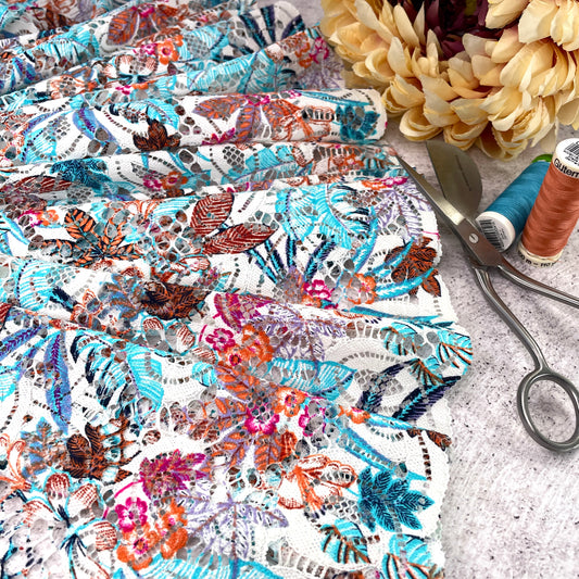 Stretch Lace ~ Tropical