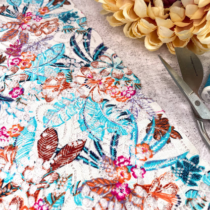 Stretch Lace ~ Tropical