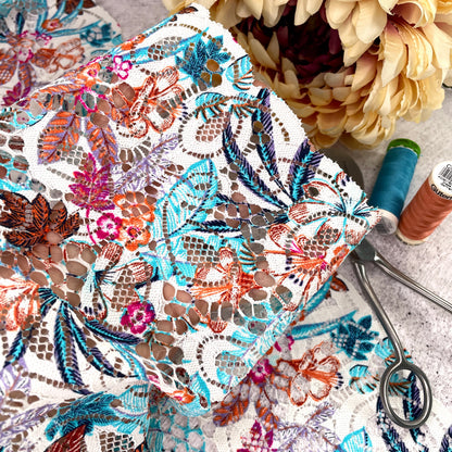 Stretch Lace ~ Tropical