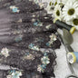 Embroidered Tulle ~ Filigree Floral