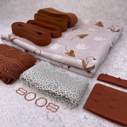 Limited Edition Kit ~ 'Snowdrop' ~ Lounge bra and briefs