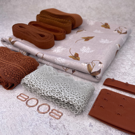 Limited Edition Kit ~ 'Snowdrop' ~ Lounge bra and briefs