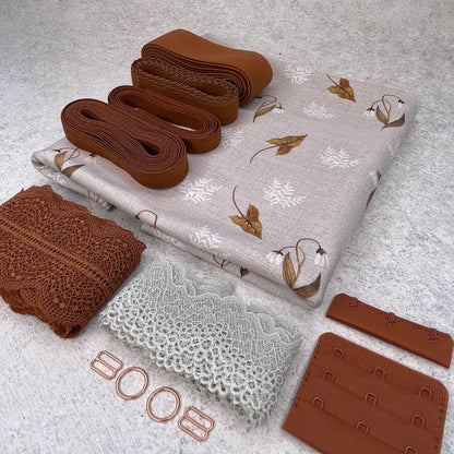 Limited Edition Kit ~ 'Snowdrop' ~ Lounge bra and briefs