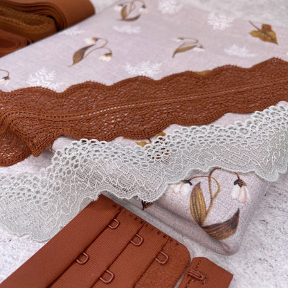 Limited Edition Kit ~ 'Snowdrop' ~ Lounge bra and briefs