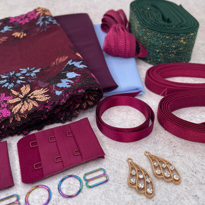 Limited Edition Kit ~ Butterflies and Beetles ~ Underwire Bra + Briefs