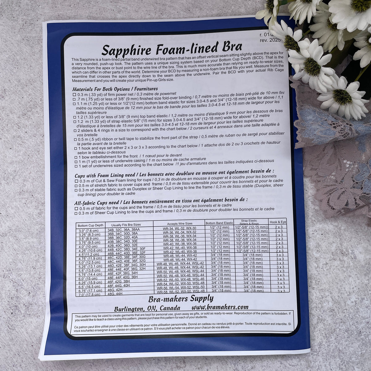 Pin-up Girls 'Sapphire ~ paper pattern