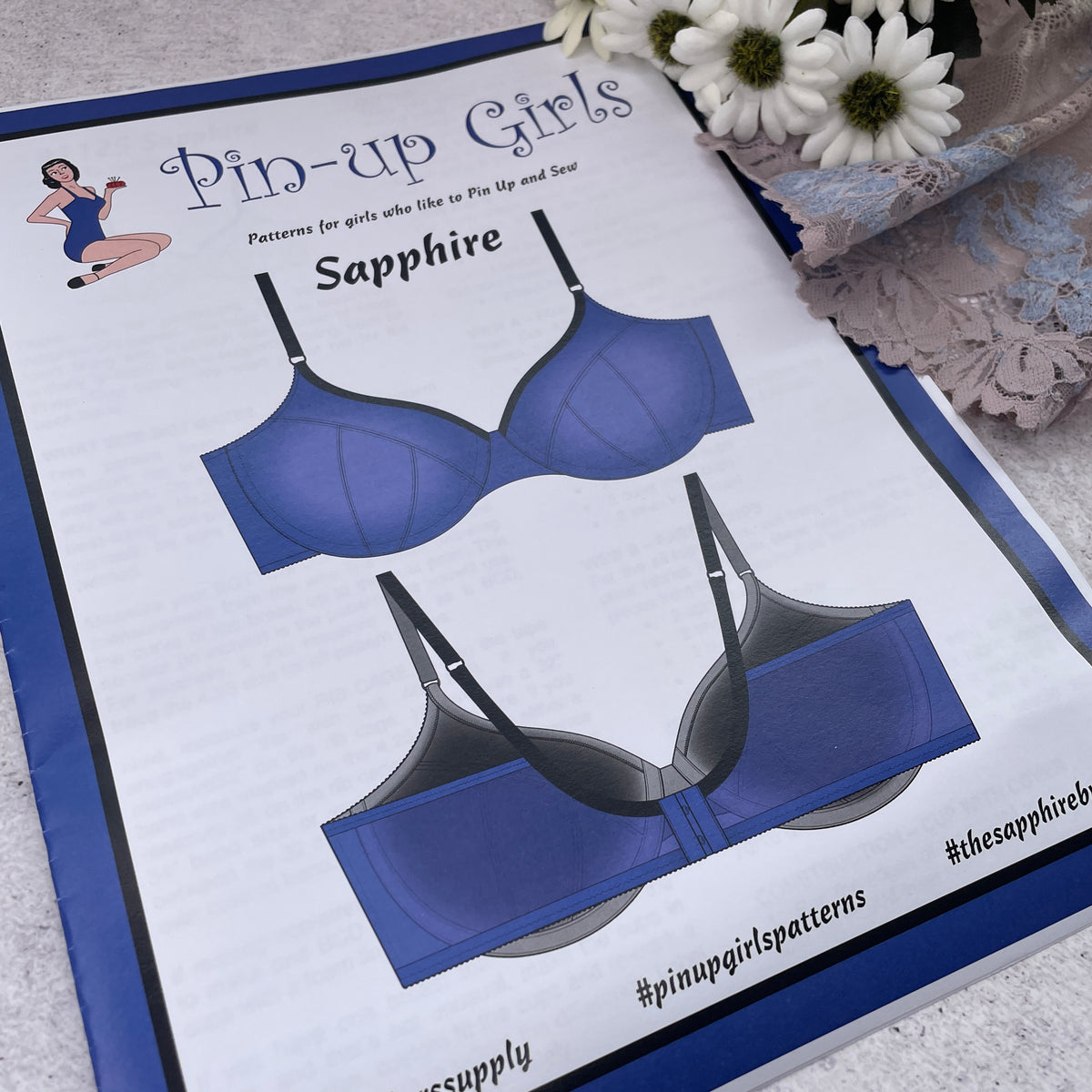 Pin-up Girls 'Sapphire ~ paper pattern