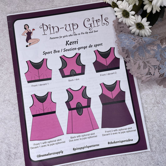 Pin Up Girls 'Kerri - No Bounce’ ~ paper pattern