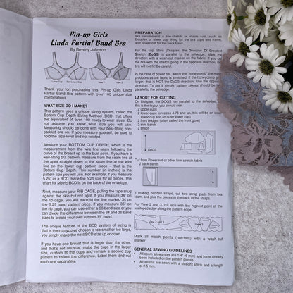 Pin Up Girls 'Linda Bra' ~ paper pattern