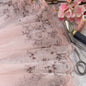 Embroidered Tulle ~ Blossom Drop