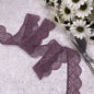 Stretch Lace - 32mm Grape