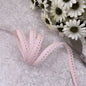 Stretch lace trim ~ 12mm Pale Pink