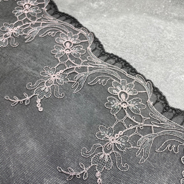 Embroidered Tulle ~ Twinkle