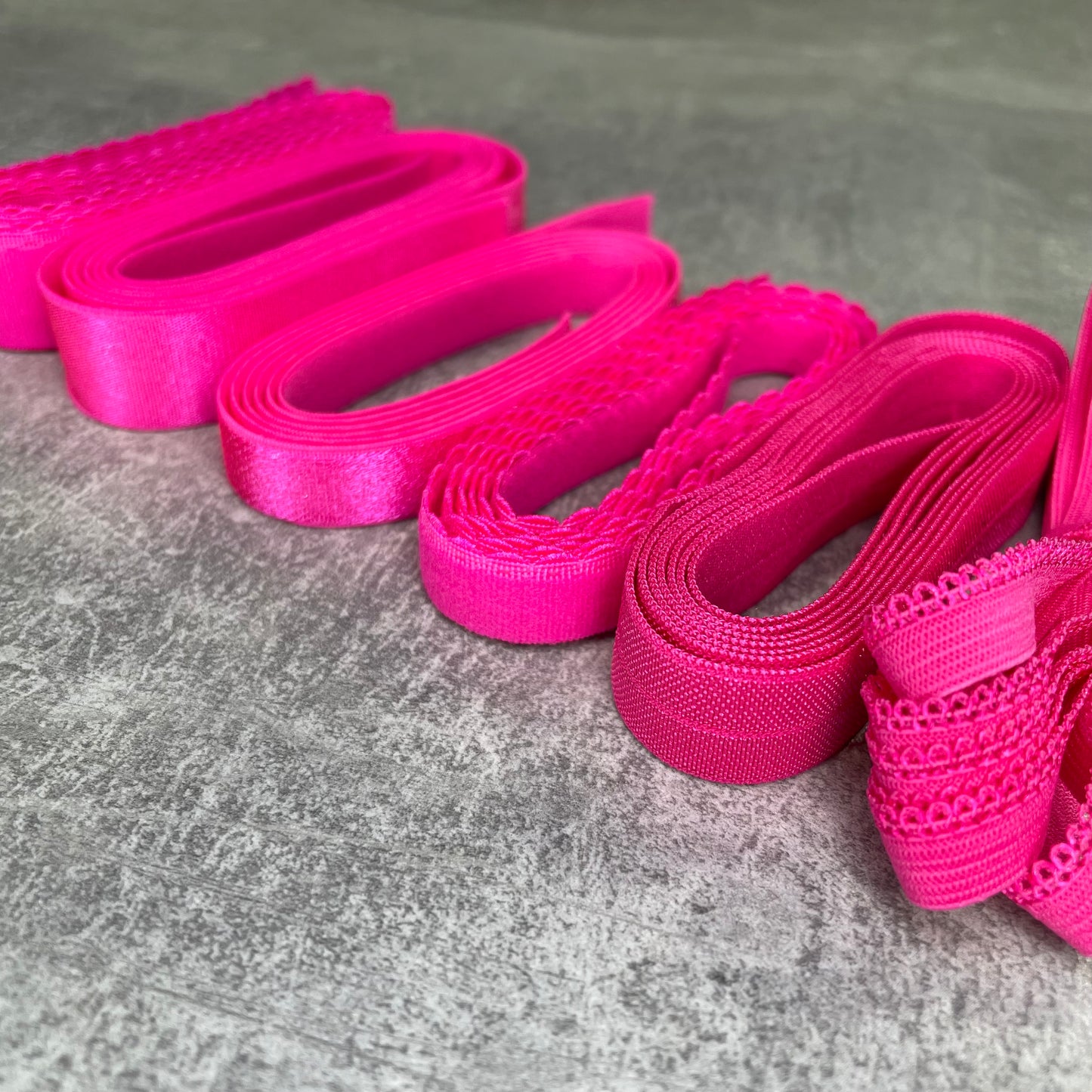 Elastic ~ Shop by Colour ~ Hot Pink