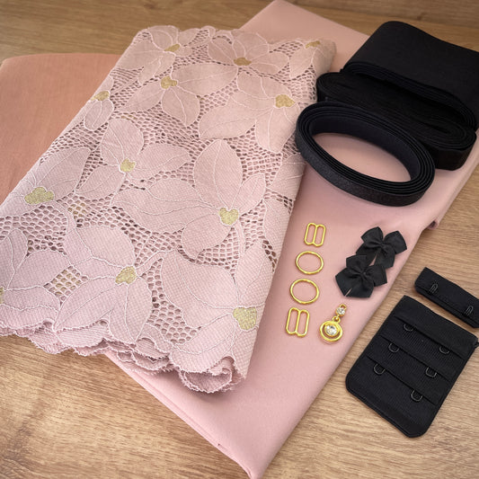 Night at the Opera - Bralette and Briefs ~ 'Nellie x You' Kit Collab (base price)