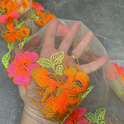 Embroidered Tulle ~ Highlighted