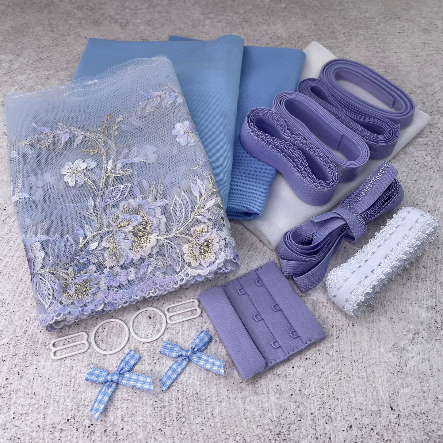 Limited Edition Kit ~ Hydrangeas and Heirlooms ~ Underwire Bra + Briefs