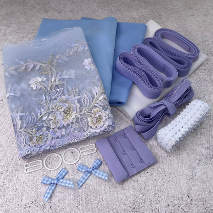 Limited Edition Kit ~ Hydrangeas and Heirlooms ~ Underwire Bra + Briefs