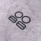 Ring and Sliders ~ 19mm