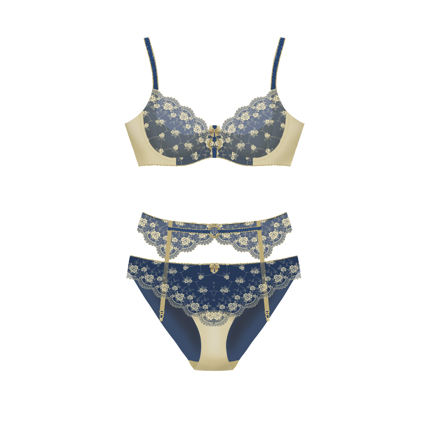Limited Edition Kit ~ Masquerade ~ Underwire Bra + Briefs