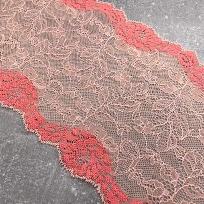 Stretch Lace ~ Apricot