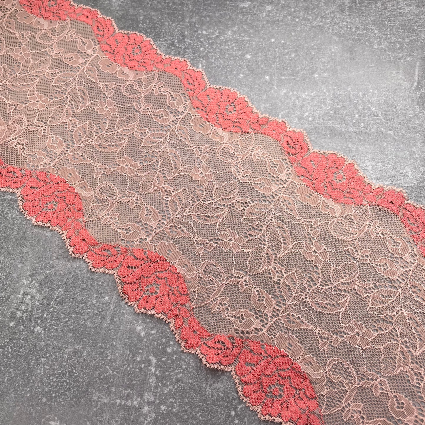 Stretch Lace ~ Apricot