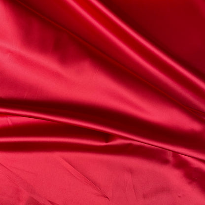 Stretch Satin ~ Red