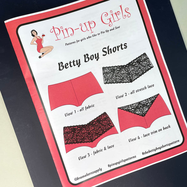 Pin Up Girls ‘Betty Boy Shorts’ ~ paper pattern