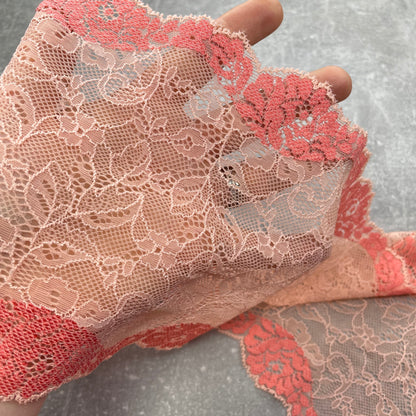 Stretch Lace ~ Apricot