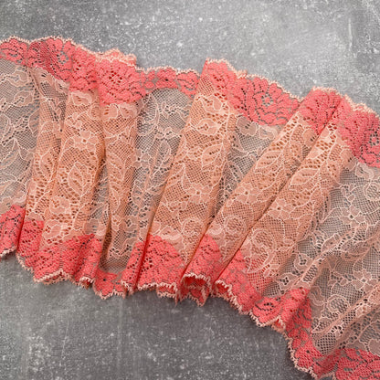 Stretch Lace ~ Apricot