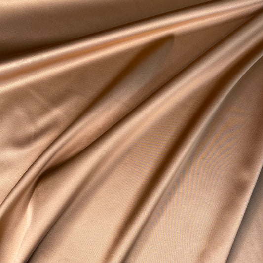 Stretch Satin ~ Copper