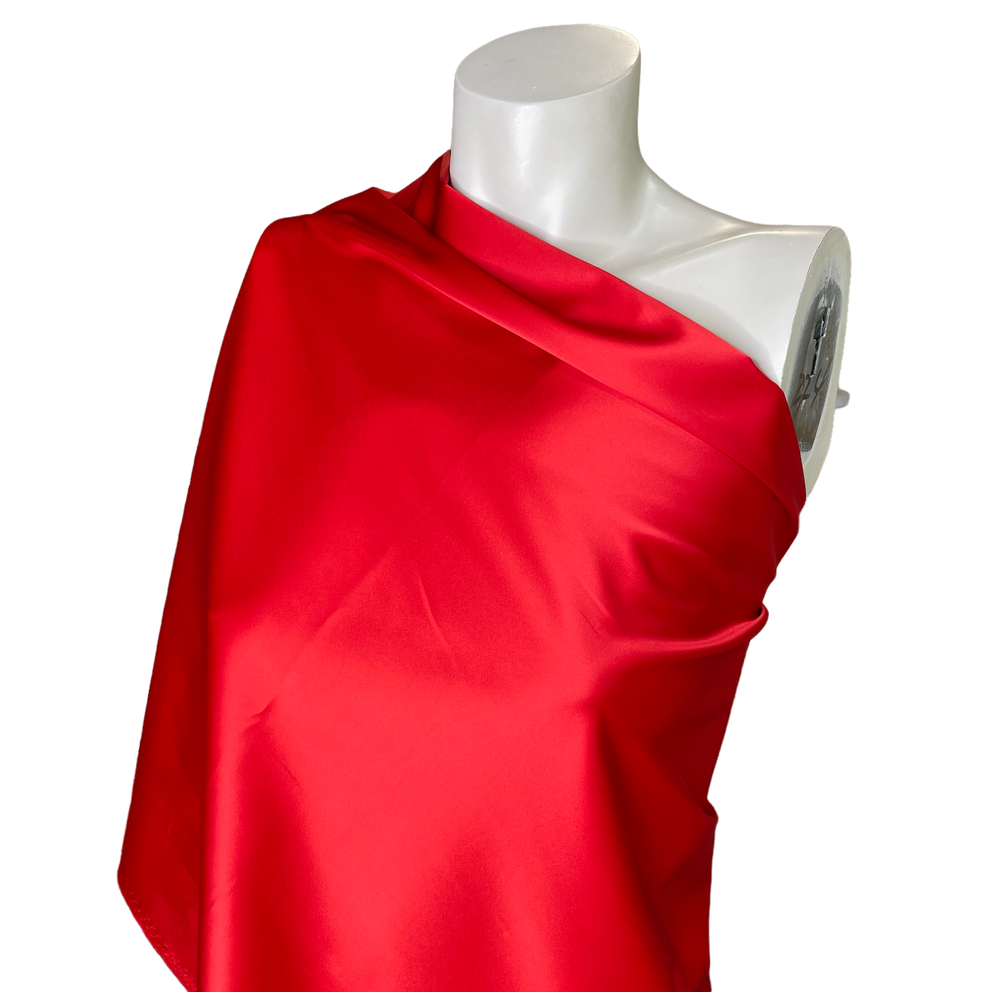 Stretch Satin ~ Red