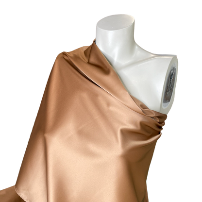 Stretch Satin ~ Copper