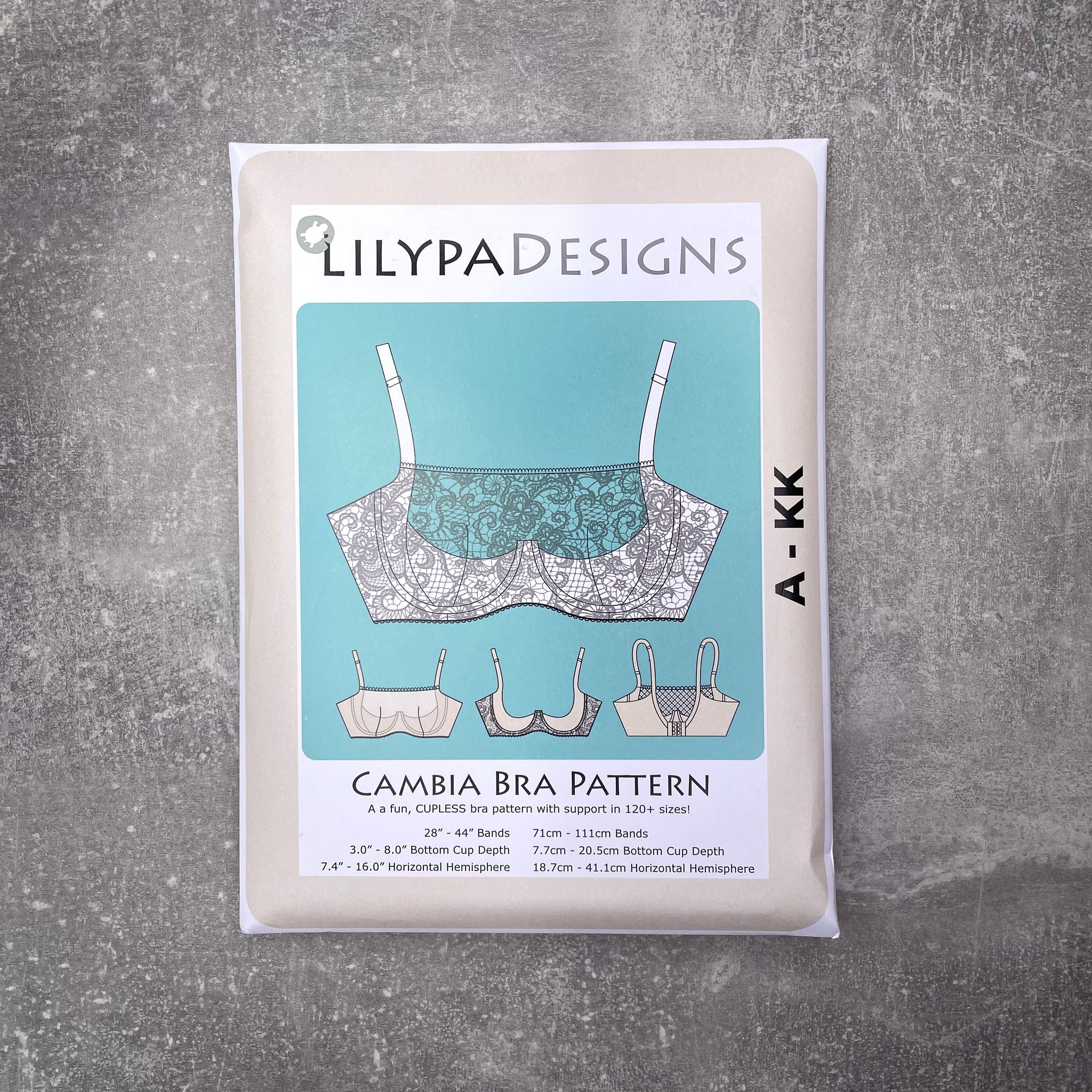 LilypaDesigns Bralette Kit - Gray — LilypaDesigns