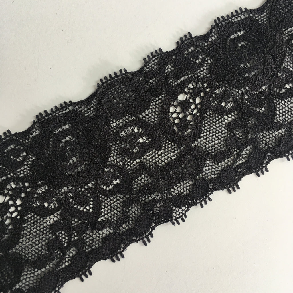 Stretch Lace - 25mm 'Ivory' – Nellie Joans