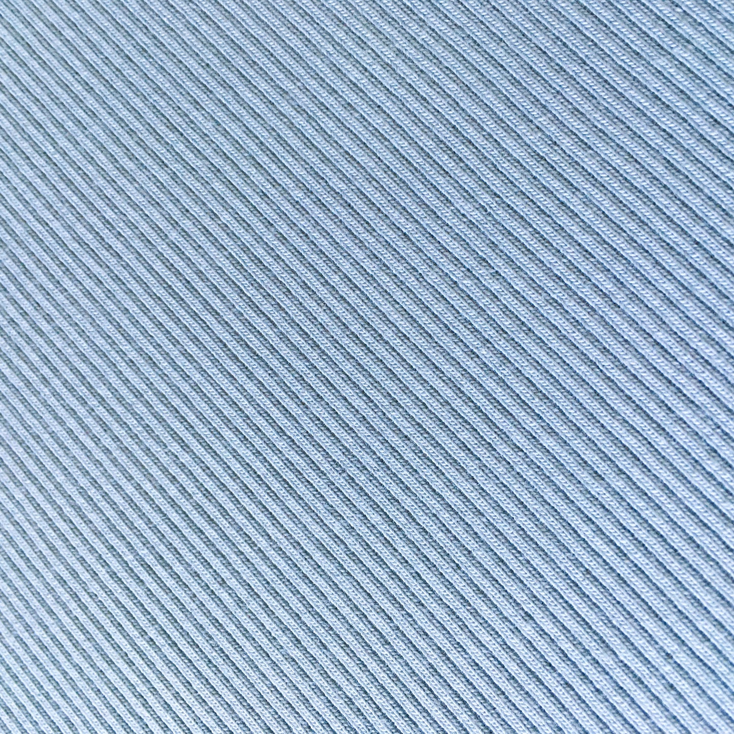 Cotton Ribbed ~ Sky